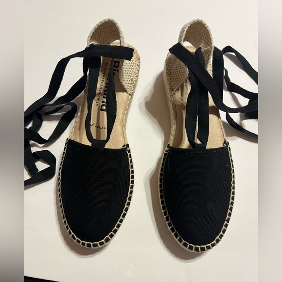 New Biankina Sandals Tamarita Authentic Spanish Espadrille Wedge Sz 39 - Picture 1 of 5